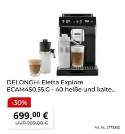 MediaMarkt DELONGHI Eletta Explore ECAM450.55.G Angebot