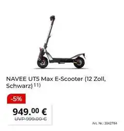 MediaMarkt NAVEE UT5 Max E-Scooter Angebot