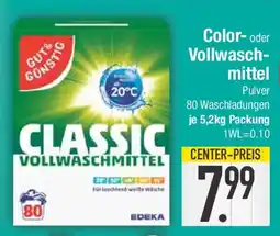 E-Center Color- oder Vollwaschmittel Angebot