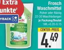 E-Center Frosch Waschmittel Angebot