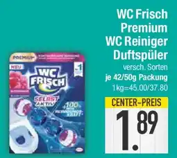 E-Center WC Frisch Premium WC Reiniger Duftspüler Angebot