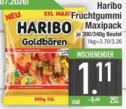 E-Center Haribo Fruchtgummi Maxipack Angebot