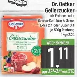 E-Center Dr. Oetker Gelierzucker Angebot