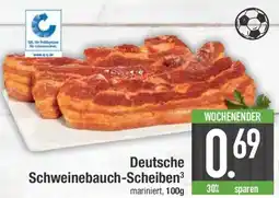 E-Center Deutsche Schweinebauch-Scheiben Angebot