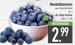 E-Center Heidelbeeren Angebot