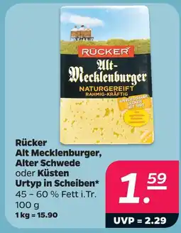 Netto Rücker alt mecklenburger, alter schwedevoder oder küsten urtyp in scheiben Angebot
