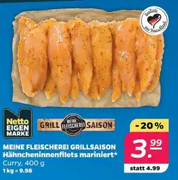 Netto Meine fleischerei hähncheninnenfilets mariniert Angebot