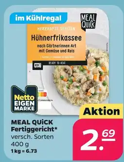 Netto Netto eigen marke meal quick fertiggericht Angebot