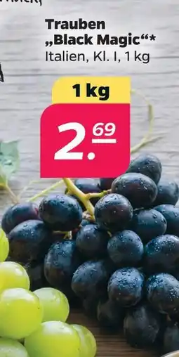 Netto Trauben „black magic“ Angebot