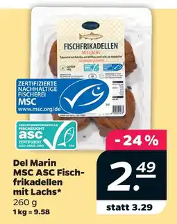 Netto Del marin msc asc fischfrikadellen mit lachs Angebot