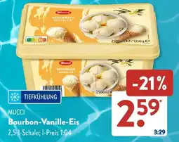 Aldi Süd Mucci bourbon-vanille-eis Angebot