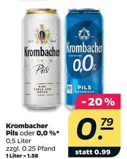 Netto Krombacher pils Angebot