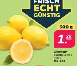 Netto Gut & günstig zitronen Angebot