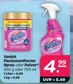 Netto Vanish fleckentferner spray Angebot