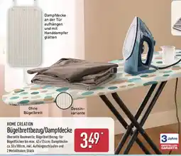 Aldi Nord HOME CREATION Bügelbrettbezug/Dampfdecke Angebot
