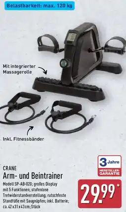 Aldi Nord CRANE Arm- und Beintrainer Angebot