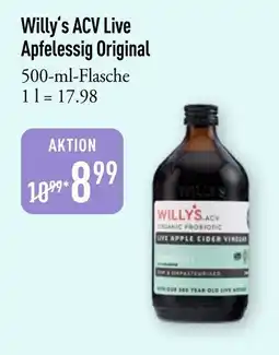 Galeria Markthalle Willy's ACV Live Apfelessig Original Angebot