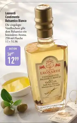 Galeria Markthalle Leonardi Condimento Balsamico Bianco Angebot