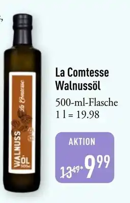 Galeria Markthalle La Comtesse Walnussöl Angebot