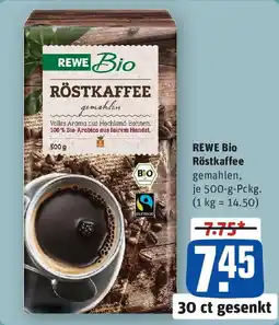 REWE REWE Bio Röstkaffee Angebot