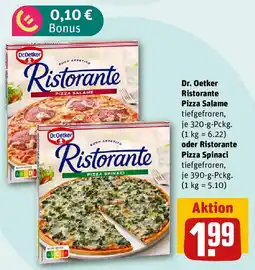 REWE Dr. Oetker Ristorante Pizza Salame Angebot