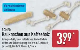 Aldi Nord ROMEO Kauknochen aus Kaffeeholz Angebot