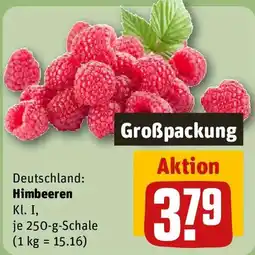 REWE Himbeeren Angebot