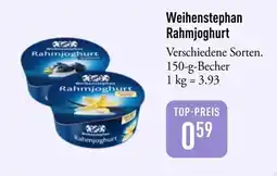 Galeria Markthalle Weihenstephan Rahmjoghurt Angebot