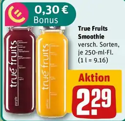 REWE True fruits smoothie Angebot
