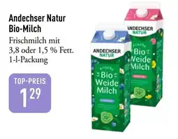 Galeria Markthalle Andechser Natur Bio-Milch Angebot