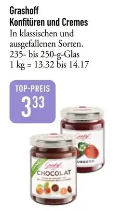 Galeria Markthalle Grashoff Konfitüren und Cremes Angebot