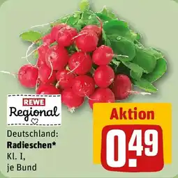 REWE Radieschen Angebot