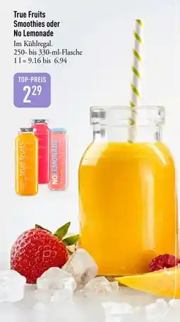 Galeria Markthalle True Fruits Smoothies oder No Lemonade Angebot
