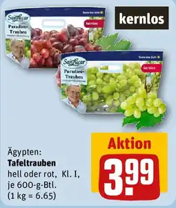 REWE SanLucar Tafeltrauben Angebot