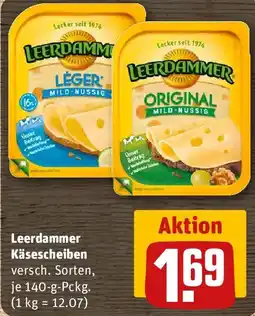 REWE Leerdammer Käsescheiben Angebot