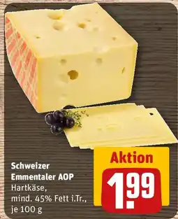 REWE Schweizer Emmentaler AOP Angebot