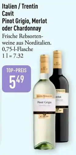 Galeria Markthalle Italien/Trentin Cavit Pinot Grigio, Merlot oder Chardonnay Angebot