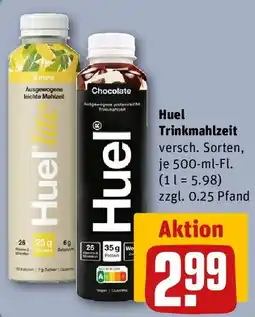 REWE Huel Trinkmahlzeit Angebot