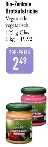 Galeria Markthalle Bio-Zentrale Brotaufstriche Angebot