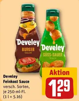 REWE Develey Feinkost Sauce Angebot