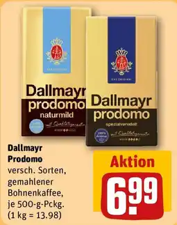 REWE Dallmayr Prodomo Angebot