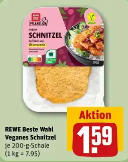 REWE REWE Beste Wahl Veganes Schnitzel Angebot