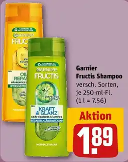 REWE Garnier Fructis Shampoo Angebot