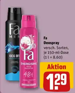 REWE Fa Deospray Angebot