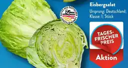 Aldi Süd Eisbergsalat Angebot