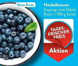 Aldi Süd Heidelbeeren Angebot