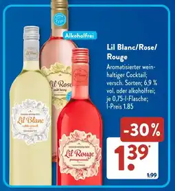 Aldi Süd Lil Blanc/Rose/ Rouge Angebot