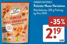 Aldi Süd FARMER NATURALS Feinste Nuss-Variation Angebot