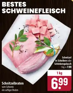 Famila Nord Ost Schnitzelbraten vom Schwein Angebot