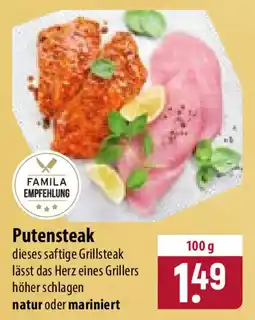 Famila Nord Ost Putensteak Angebot